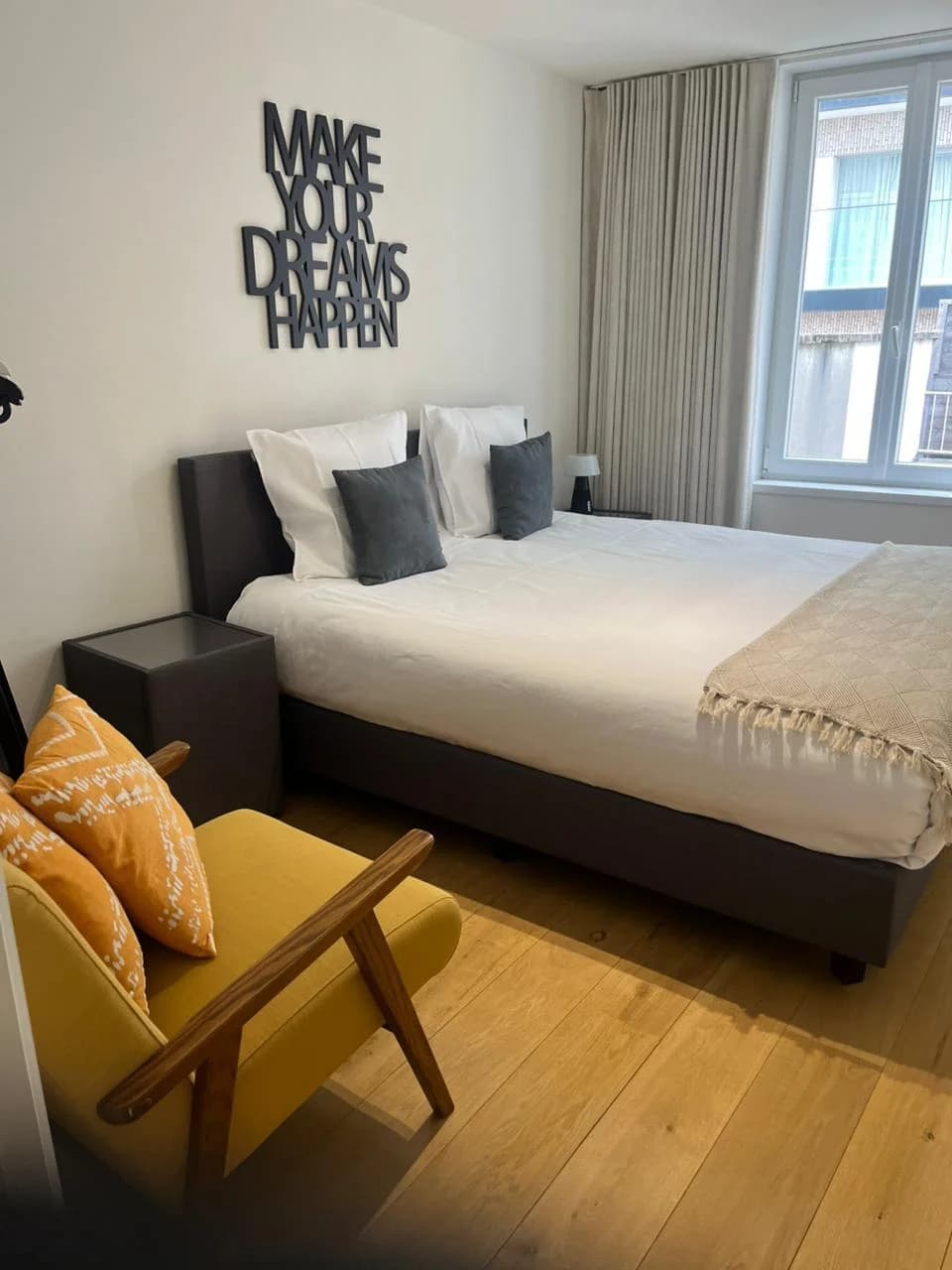 Professioneel gereinigde hotelkamer